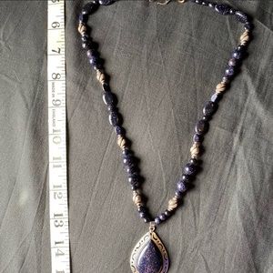 Handmade beaded necklace
